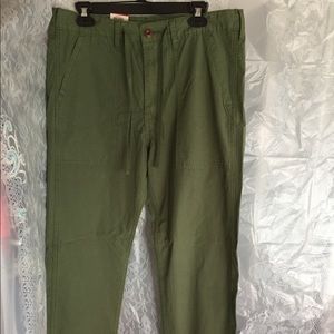 Levi’s army green battalion pants